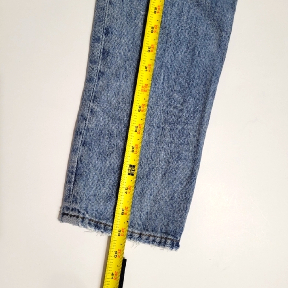PISTOLA Blue High Rise Distressed Jeans - Picture 8 of 15